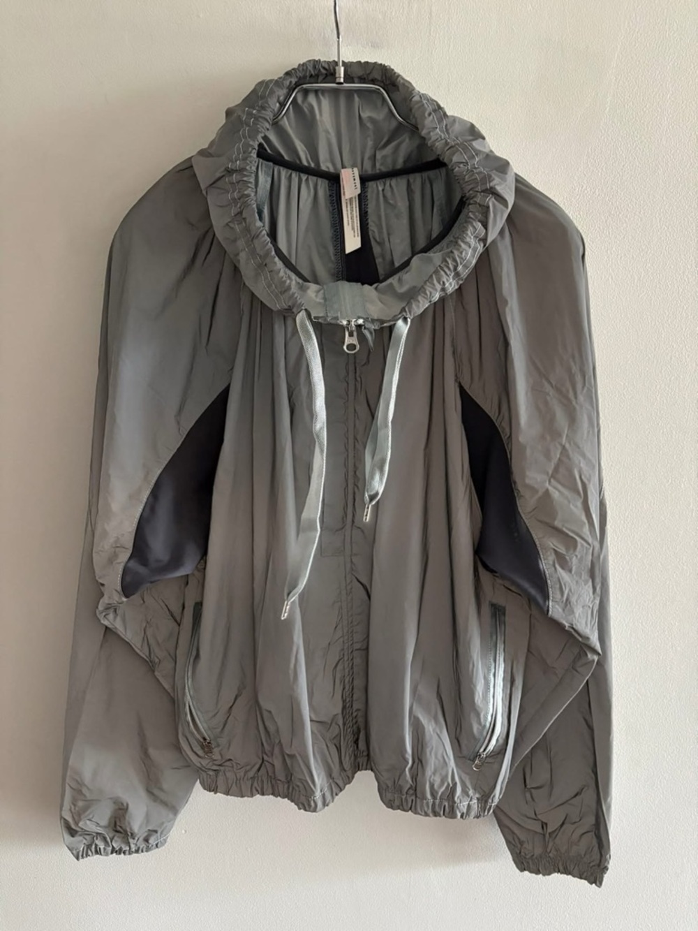 FP Movement by Free People “Aurora” Reflective  Silver Grey Jacket  size Medium